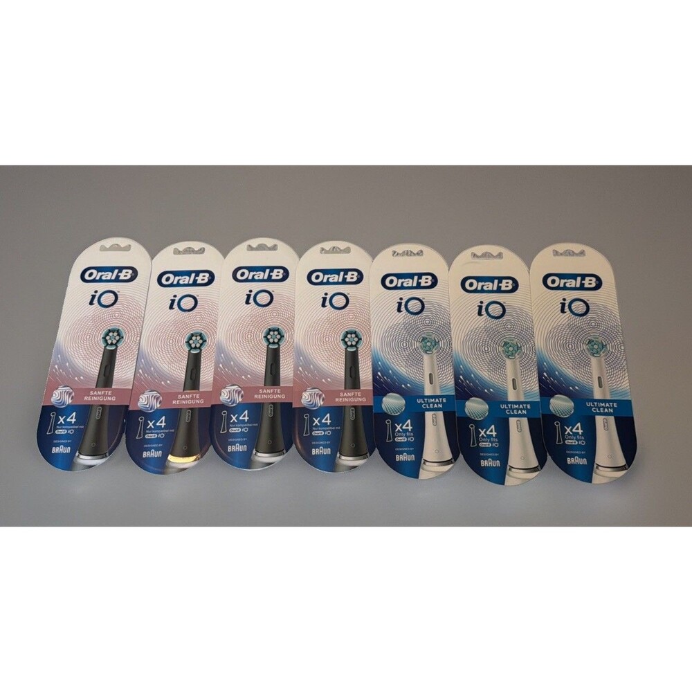 New Braun Oral B iO Replacement Toothbrush heads Lot 28 Heads